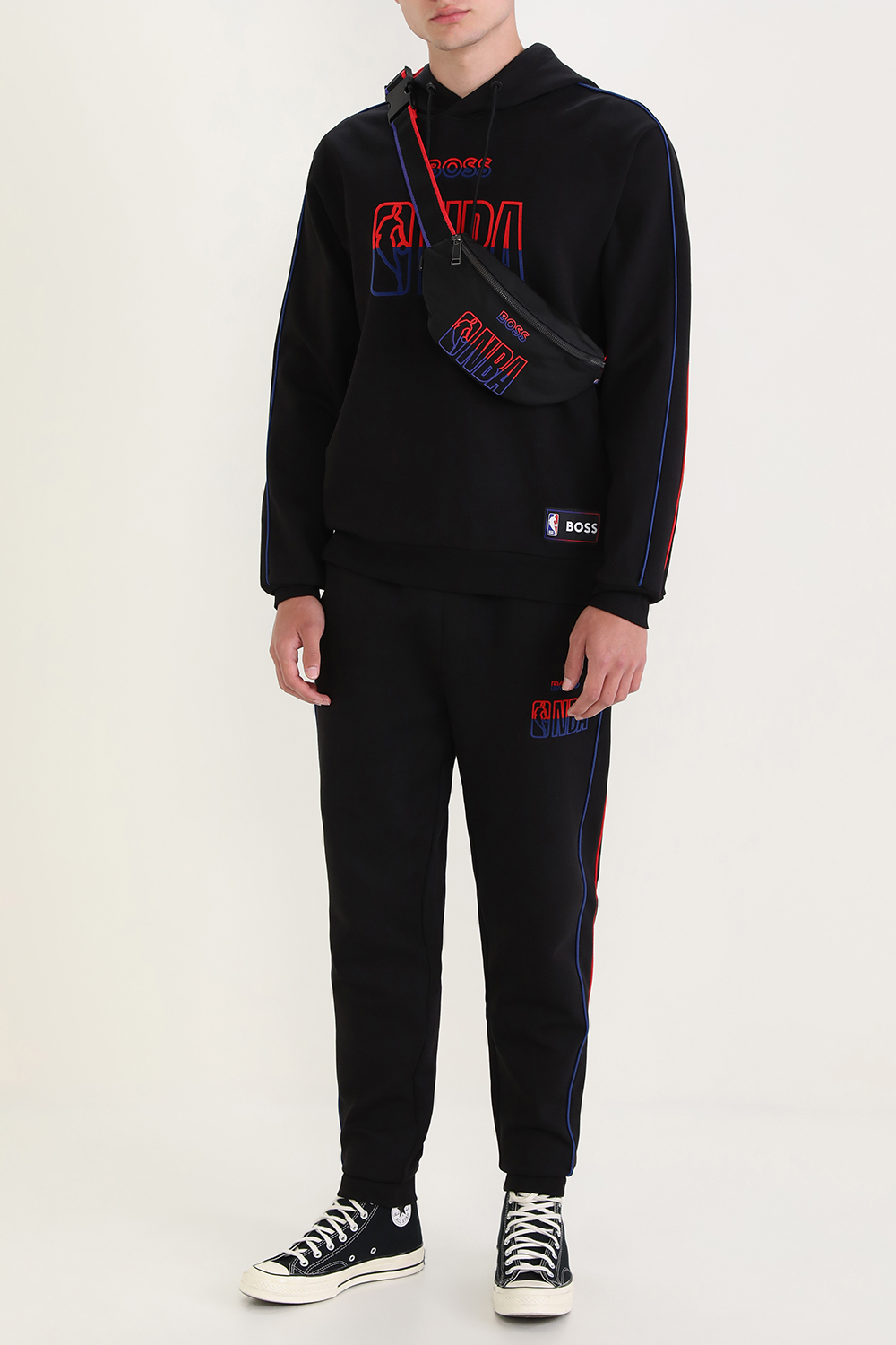 בוס X אן בי איי מכנסי טרנינג ארוכים